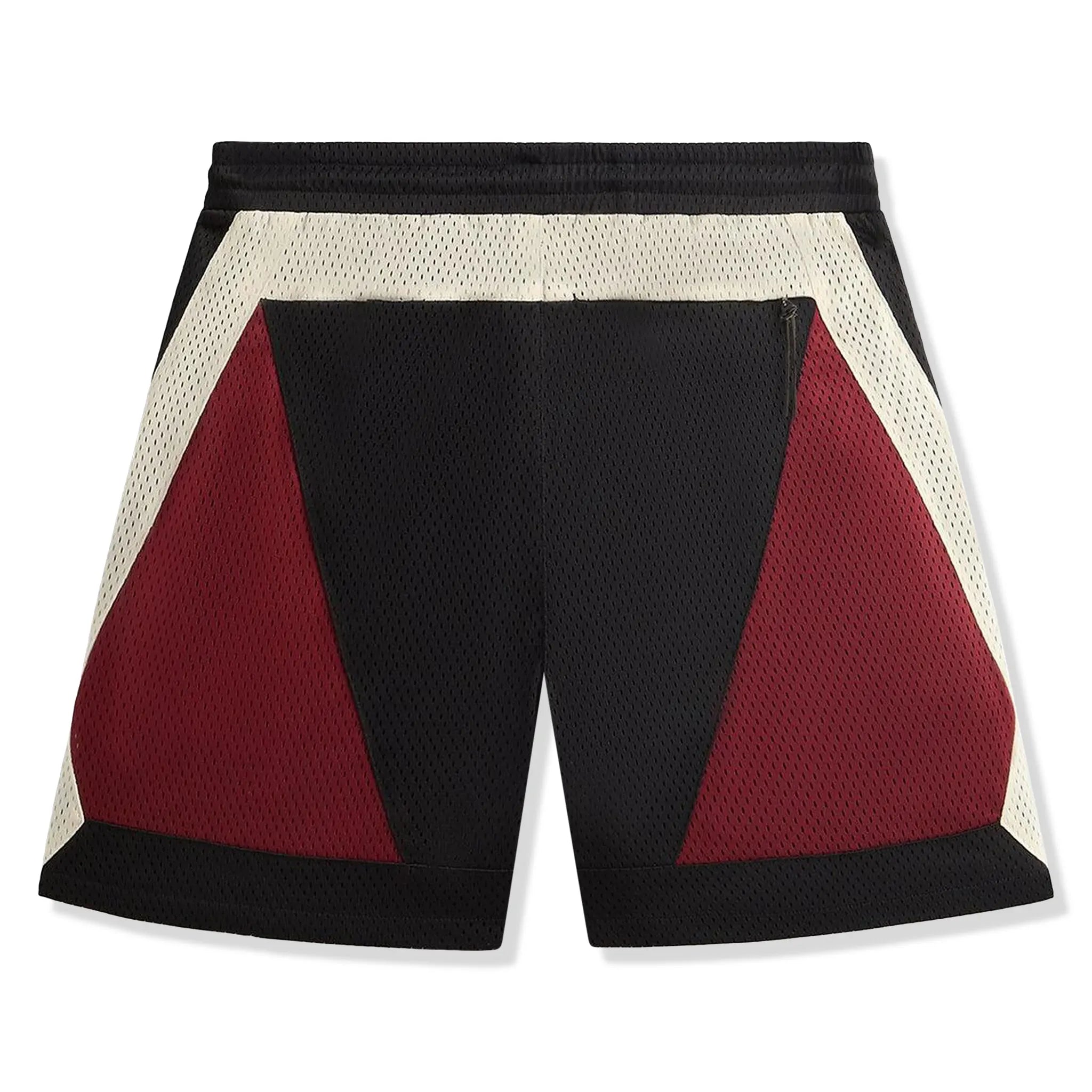 Back View of Kith Mesh Turbo Black Shorts KHM060744-001